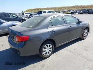 2009 Toyota Corolla with VIN 1NXBU40E99Z108425, listed as a IAAI auction lot 39553892 with 208,165 mi miles and . Bid and sale history available at DreamBid. Image 4.