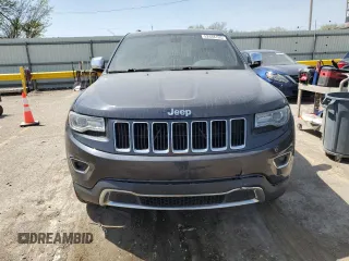 2014 Jeep Grand Cherokee Limited with VIN 1C4RJFBG4EC265947, listed as a Copart auction lot 52448155 with 127,700 mi miles and Salvage title. Bid and sale history available at DreamBid. Image 5.