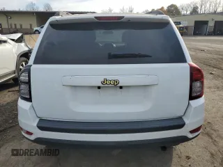 2014 Jeep Compass Altitude with VIN 1C4NJCBA5ED749760, listed as a Copart auction lot 58363764 with 113,120 mi miles and Salvage Title. Bid and sale history available at carsss.com. Image 6.