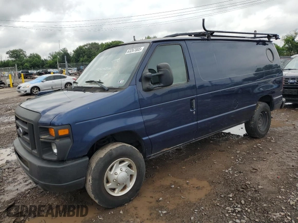 2013 Ford Econoline Cargo Commercial with VIN 1FTNE2EW4DDA17334, listed as a Copart auction lot 63267005 with 169,856 mi miles and Clean title. Bid and sale history available at DreamBid. Image 1.