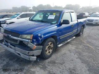 2003 Chevrolet Silverado 1500 LS with VIN 2GCEC19V031125512, listed as a IAAI auction lot 41884903 with 1 mi miles. Bid and sale history available at carsss.com. Image 2.