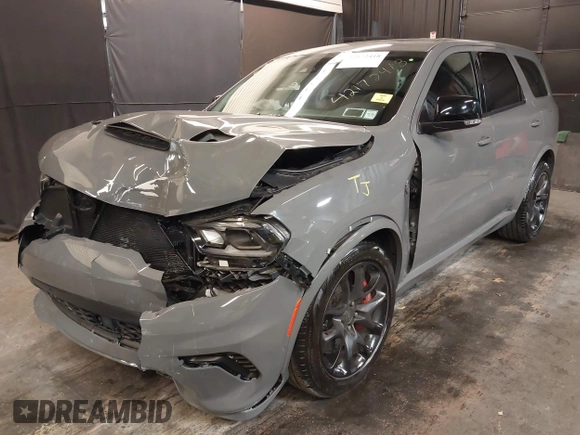 2023 Dodge Durango SRT Hellcat Premium with VIN 1C4SDJH9XPC655507, listed as a IAAI auction lot 42172418 with 1,490 mi miles and . Bid and sale history available at DreamBid. Image 20.