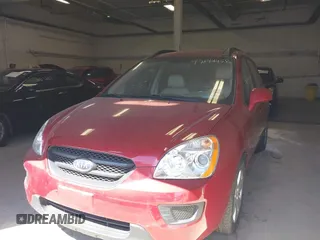 2008 Kia Rondo LX with VIN KNAFG526X87136219, listed as a IAAI auction lot 42149438 with 74,472 mi miles. Bid and sale history available at carsss.com. Image 6.