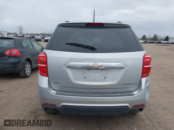 2016 Chevrolet Equinox LT with VIN 2GNALCEK9G6144730, listed as a IAAI auction lot 41275668 with 150,318 mi miles and . Bid and sale history available at DreamBid. Image 16.