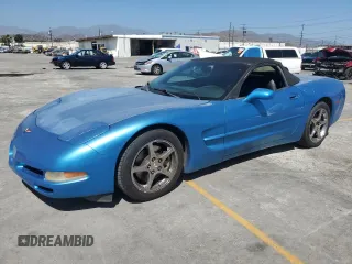 1998 Chevrolet Corvette with VIN 1G1YY32G2W5110009, listed as a Copart auction lot 60732855 with 146,360 mi miles and Salvage title. Bid and sale history available at DreamBid. Image 1.