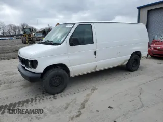 2000 Ford Econoline Cargo with VIN 1FTRE1422YHB49985, listed as a Copart auction lot 52308475 with 78,093 mi miles and Salvage Title. Bid and sale history available at carsss.com. Image 1.