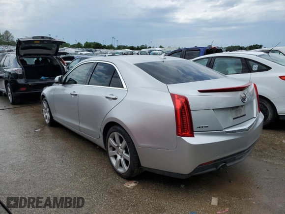 2013 Cadillac ATS with VIN 1G6AA5RA6D0146339, listed as a Copart auction lot 52742214 with 194,814 mi miles and Salvage title. Bid and sale history available at DreamBid. Image 2.