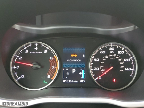 2020 Mitsubishi Eclipse Cross SE with VIN JA4AS5AAXLZ012072, listed as a Copart auction lot 76137214 with 18,367 mi miles and Salvage Title. Bid and sale history available at carsss.com. Image 9.