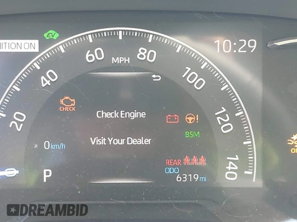 2024 Toyota RAV4 Hybrid XLE Premium with VIN JTMB6RFV3RJ059534, listed as a IAAI auction lot 41716721 with 6,319 mi miles. Bid and sale history available at carsss.com. Image 16.