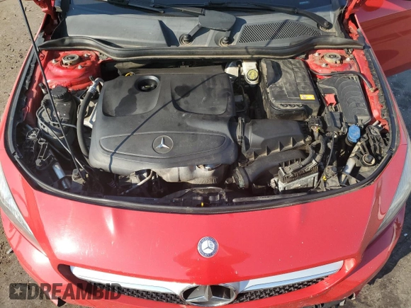 2014 Mercedes-Benz CLA 250 with VIN WDDSJ4EB3EN119961, listed as a Copart auction lot 61975675 with 116,309 mi miles and Salvage title. Bid and sale history available at DreamBid. Image 11.