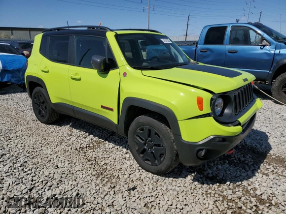 2018 Jeep Renegade Trailhawk with VIN ZACCJBCB0JPH49959, listed as a Copart auction lot 51521625 with 37,152 mi miles and Salvage Title. Bid and sale history available at carsss.com. Image 4.