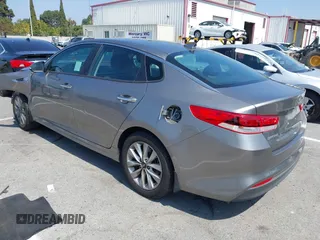 2018 Kia Optima S with VIN 5XXGT4L34JG263479, listed as a IAAI auction lot 42675426 with Not provided miles and . Bid and sale history available at DreamBid. Image 3.