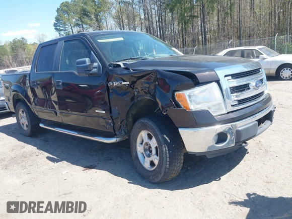 2013 Ford F-150 XL with VIN 1FTFW1ET1DFB38537, listed as a IAAI auction lot 41891469 with 254,246 mi miles. Bid and sale history available at carsss.com. Image 1.