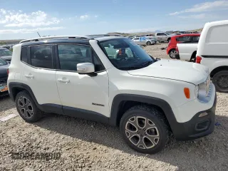 2017 Jeep Renegade Limited z VIN ZACCJBDBXHPG65785, wystawiony jako Copart lot #58090725 z przebiegiem 91 383 mil mil oraz Czysty tytuł • Clean title. Historia ofert i sprzedaży dostępna na DreamBid. Obrazek 4.