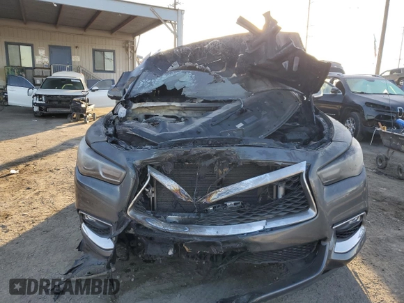 2019 Infiniti QX60 LUXE with VIN 5N1DL0MN0KC533719, listed as a Copart auction lot 85961954 with 0 mi miles and Salvage Title. Bid and sale history available at carsss.com. Image 5.