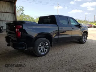 2022 Chevrolet Silverado 1500 RST with VIN 1GCPWDED9NZ103792, listed as a Copart auction lot 66686254 with 15,365 mi miles and Salvage Title. Bid and sale history available at carsss.com. Image 3.