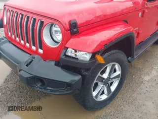2020 Jeep Wrangler Unlimited Sahara with VIN 1C4HJXEN3LW232316, listed as a IAAI auction lot 42009794 with 35,535 mi miles. Bid and sale history available at carsss.com. Image 18.