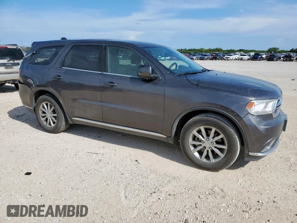 2018 Dodge Durango SXT with VIN 1C4RDHAG2JC439089, listed as a Copart auction lot 62329705 with 91,297 mi miles and Salvage title. Bid and sale history available at DreamBid. Image 4.