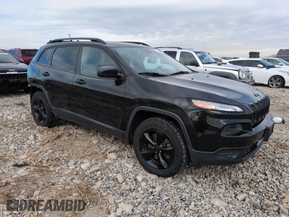 2016 Jeep Cherokee Altitude with VIN 1C4PJMAB8GW375516, listed as a Copart auction lot 88896475 with 73,044 mi miles and Salvage title. Bid and sale history available at DreamBid. Image 4.