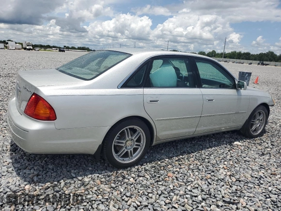 2000 Toyota Avalon XL with VIN 4T1BF28B5YU074538, listed as a Copart auction lot 59406425 with 187,495 mi miles and Non repairable. Bid and sale history available at DreamBid. Image 3.