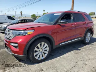 2020 Ford Explorer Limited z VIN 1FMSK7FH1LGA82062, wystawiony jako Copart lot #58261415 z przebiegiem 45 282 mil mil oraz Szkoda całkowita • Salvage title. Historia ofert i sprzedaży dostępna na DreamBid. Obrazek 1.