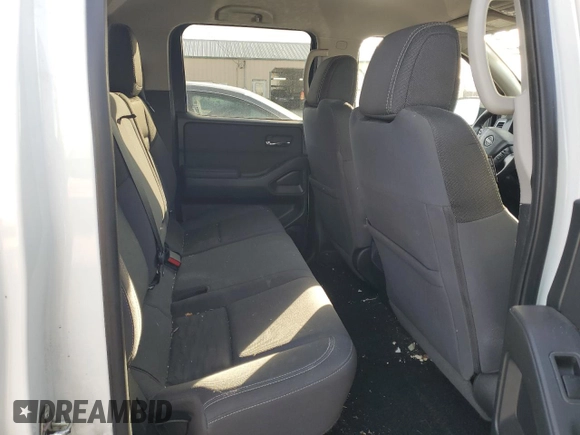 2022 Nissan Frontier S with VIN 1N6ED1EK2NN652751, listed as a Copart auction lot 44628505 with 24,695 mi miles and Salvage title. Bid and sale history available at DreamBid. Image 10.