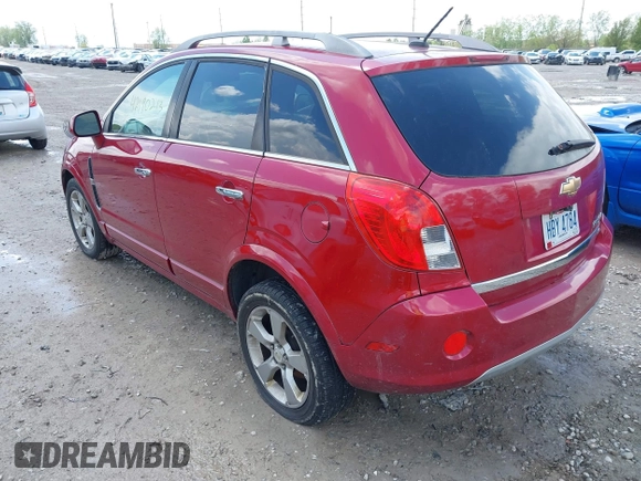 2014 Chevrolet Captiva Sport LTZ z VIN 3GNAL4EK8ES609342, wystawiony jako IAAI lot #42190213 z przebiegiem 129 654 mil mil oraz . Historia ofert i sprzedaży dostępna na DreamBid. Obrazek 3.