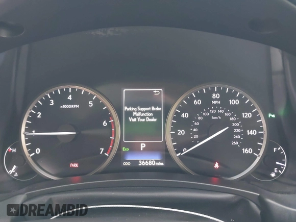 2018 Lexus NX with VIN JTJBARBZ4J2159340, listed as a IAAI auction lot 42077081 with 36,680 mi miles. Bid and sale history available at carsss.com. Image 7.