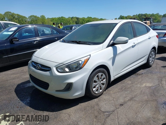 2016 Hyundai Accent SE with VIN KMHCT4AE4GU160709, listed as a IAAI auction lot 42069467 with 44,885 mi miles and . Bid and sale history available at DreamBid. Image 2.