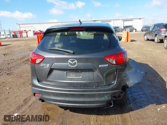 2016 Mazda CX-5 Sport with VIN JM3KE4BY5G0829927, listed as a IAAI auction lot 41678552 with 121,476 mi miles. Bid and sale history available at carsss.com. Image 16.