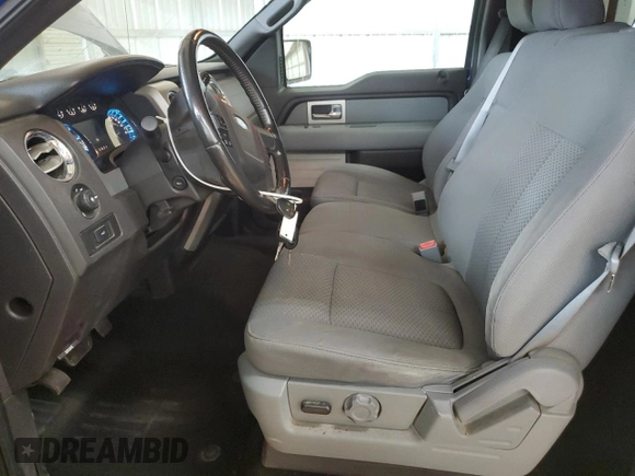 2011 Ford F-150 XLT with VIN 1FTFW1ETXBFC18285, listed as a Copart auction lot 53943355 with 139,861 mi miles and Clean Title. Bid and sale history available at carsss.com. Image 7.