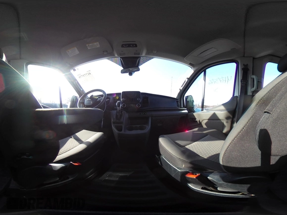 2021 Ford Transit Passenger XL with VIN 1FBAX2C89MKA49631, listed as a IAAI auction lot 41773770 with 77,260 mi miles and . Bid and sale history available at DreamBid. Image 18.