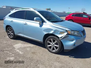 2011 Lexus RX 350 with VIN 2T2ZK1BAXBC043701, listed as a IAAI auction lot 41707306 with 205,956 mi miles and . Bid and sale history available at DreamBid. Image 1.