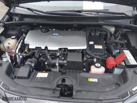2019 Toyota Prius L Eco with VIN JTDKARFU7K3077941, listed as a IAAI auction lot 41865759 with 254,612 mi miles. Bid and sale history available at carsss.com. Image 10.