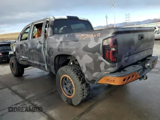 2016 Toyota Tundra 4WD Truck Platinum with VIN 5TFAW5F19GX537967, listed as a Copart auction lot 46597485 with 50,466 mi miles and Salvage Title. Bid and sale history available at carsss.com. Image 2.