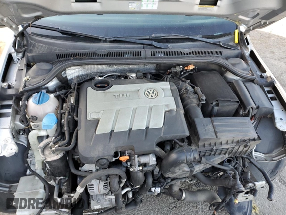 2012 Volkswagen Jetta Sedan TDI with VIN 3VW3L7AJ4CM382276, listed as a Copart auction lot 89101635 with 128,190 mi miles and Salvage Title. Bid and sale history available at carsss.com. Image 11.