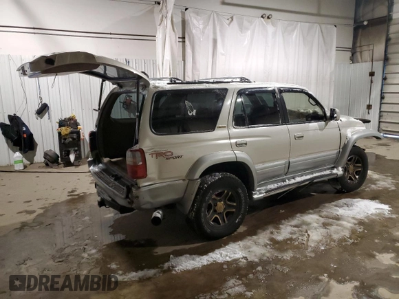 1999 Toyota 4Runner Limited с VIN JT3HN87R1X0198710, выставлен на аукционе Copart как лот 85703374 с пробегом 290 854 миль миль и Списание • Salvage title. История ставок и продаж доступна на DreamBid. Изображение 3.