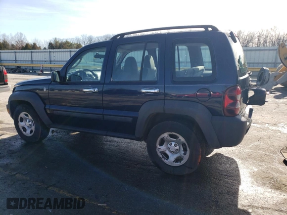 2007 Jeep Liberty Sport z VIN 1J4GL48K87W538434, wystawiony jako Copart lot #43650105 z przebiegiem 144 747 mil mil oraz Szkoda całkowita • Salvage title. Historia ofert i sprzedaży dostępna na DreamBid. Obrazek 2.