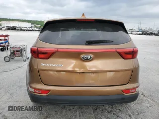 2017 Kia Sportage LX with VIN KNDPM3AC6H7049543, listed as a Copart auction lot 53834115 with 138,605 mi miles and Clean Title. Bid and sale history available at carsss.com. Image 6.