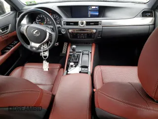 2015 Lexus GS 350 with VIN JTHCE1BL8FA004424, listed as a Copart auction lot 73571283 with 99,504 mi miles. Bid and sale history available at carsss.com. Image 8.