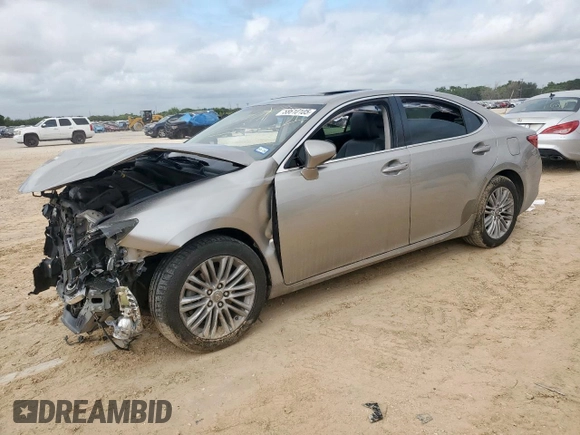 2015 Lexus ES 330 with VIN JTHBK1GG2F2210963, listed as a Copart auction lot 58610105 with 105,712 mi miles and Salvage title. Bid and sale history available at DreamBid. Image 1.