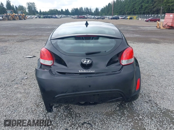 2012 Hyundai Veloster w/Gray Int with VIN KMHTC6AD4CU062034, listed as a IAAI auction lot 42371790 with 116,861 mi miles and . Bid and sale history available at DreamBid. Image 16.