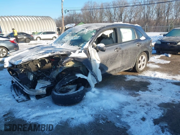 2024 Honda HR-V LX with VIN 3CZRZ2H32RM736093, listed as a IAAI auction lot 41416341 with 16,482 mi miles and . Bid and sale history available at DreamBid. Image 2.