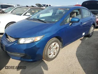 2015 Honda Civic Sedan LX with VIN 19XFB2F50FE263818, listed as a Copart auction lot 80044164 with 0 mi miles and Salvage Title. Bid and sale history available at carsss.com. Image 1.