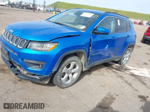 2018 Jeep Compass Latitude with VIN 3C4NJCBB9JT420489, listed as a IAAI auction lot 42021169 with 130,630 mi miles and . Bid and sale history available at DreamBid. Image 17.