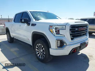 2022 GMC Sierra 1500 AT4 with VIN 3GTP9EEL7NG118666, listed as a IAAI auction lot 41796731 with 55,553 mi miles and . Bid and sale history available at DreamBid. Image 1.