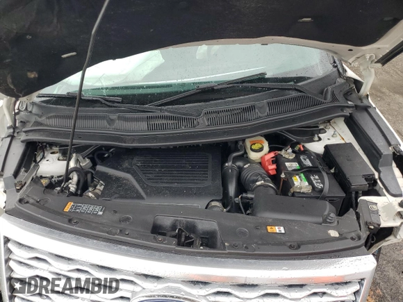 2016 Ford Explorer Platinum с VIN 1FM5K8HTXGGC69715, выставлен на аукционе Copart как лот 59577805 с пробегом 48 926 миль миль и Списание • Salvage title. История ставок и продаж доступна на DreamBid. Изображение 12.