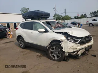 2018 Honda CR-V EX-L z VIN 2HKRW2H82JH672268, wystawiony jako Copart lot #59413585 z przebiegiem Nie podano mil oraz Szkoda całkowita • Salvage title. Historia ofert i sprzedaży dostępna na DreamBid. Obrazek 4.