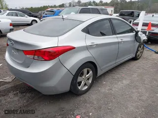 2011 Hyundai Elantra GLS with VIN 5NPDH4AE9BH000466, listed as a IAAI auction lot 41802207 with 1 mi miles. Bid and sale history available at carsss.com. Image 4.