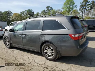 2011 Honda Odyssey EX-L with VIN 5FNRL5H63BB067278, listed as a Copart auction lot 51147855 with 240,414 mi miles and Salvage Title. Bid and sale history available at DreamBid. Image 2.